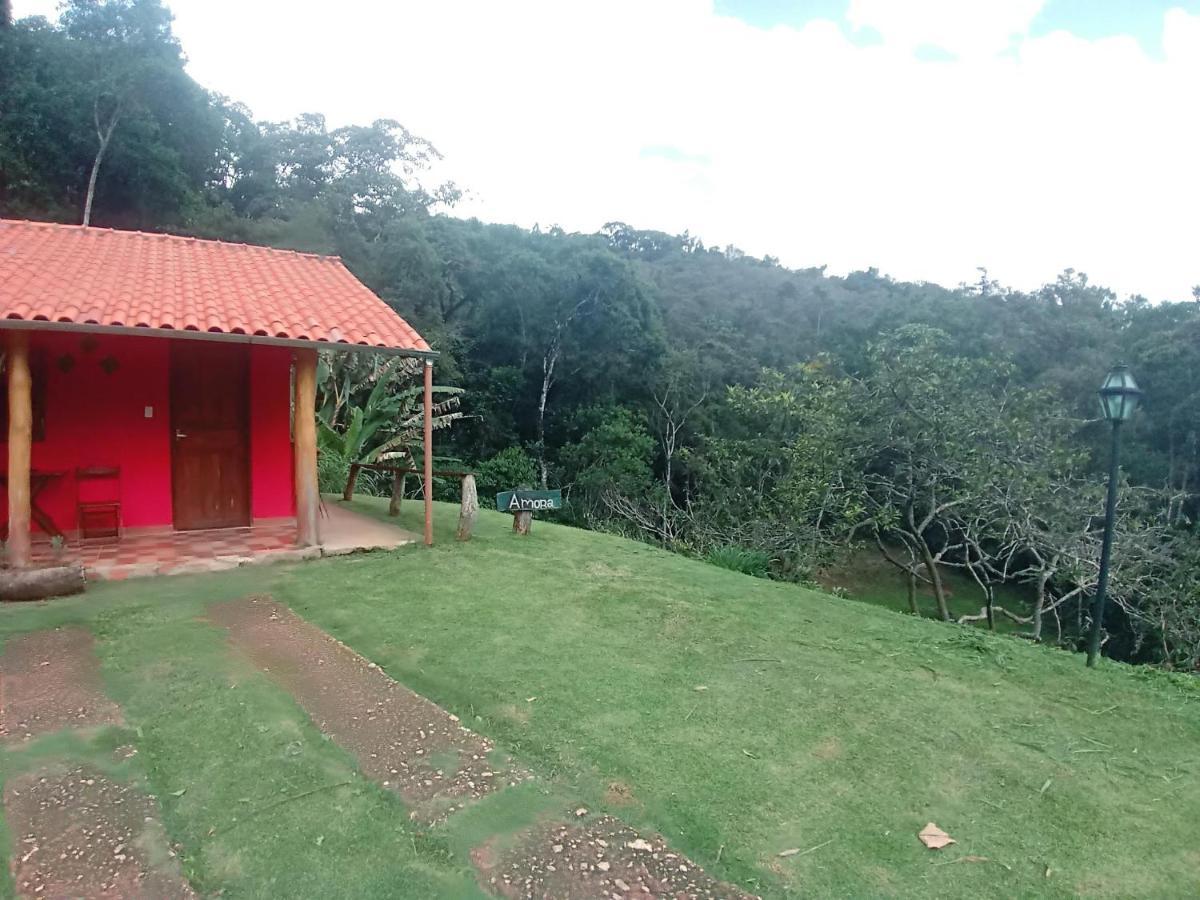 Sitio Das Hortensias Chales Conceição da Ibitipoca Exteriér fotografie