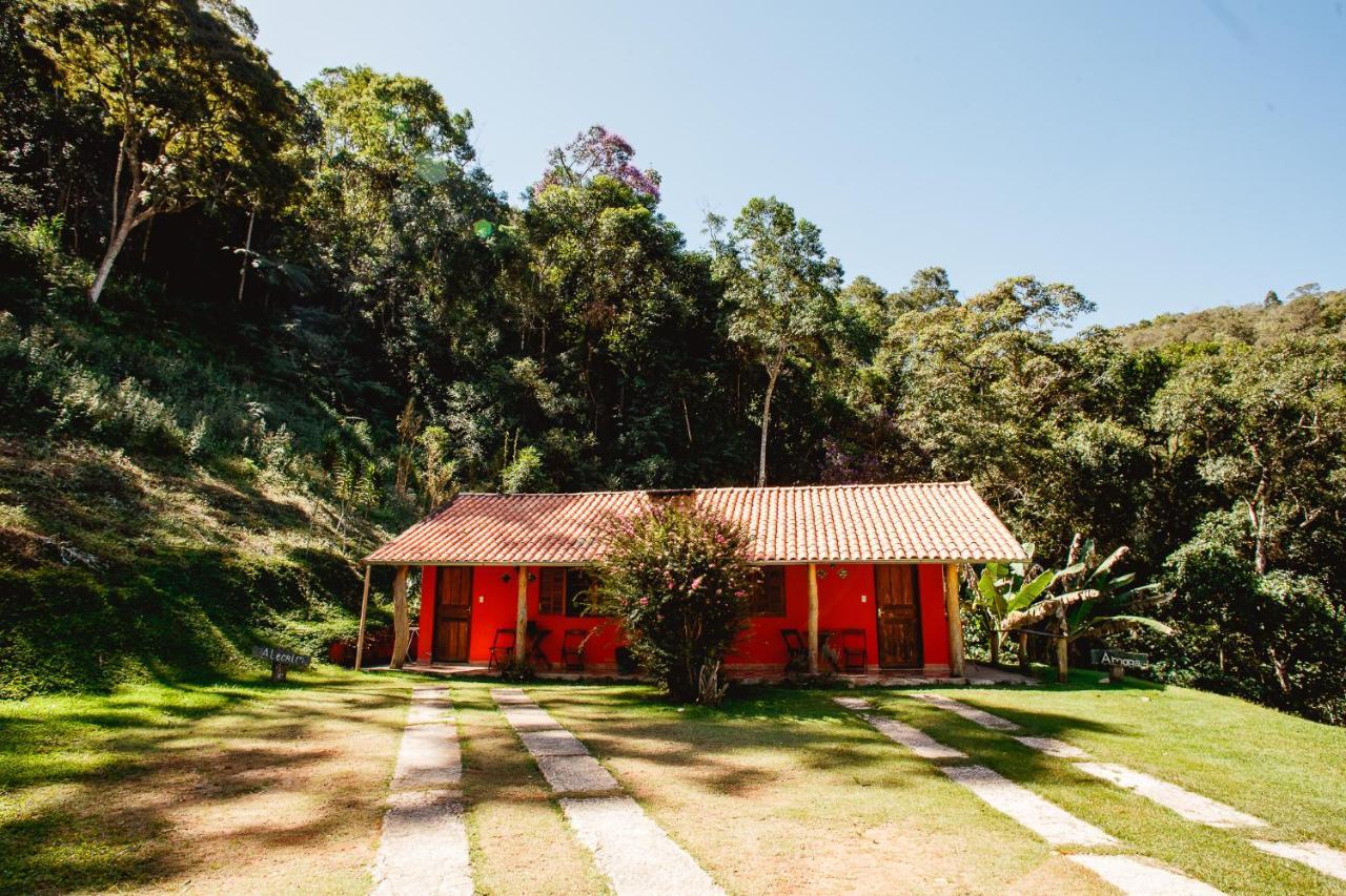 Sitio Das Hortensias Chales Conceição da Ibitipoca Exteriér fotografie